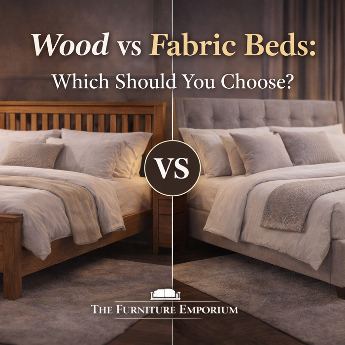 Wood vs Fabric Beds: Which Should You Choose?