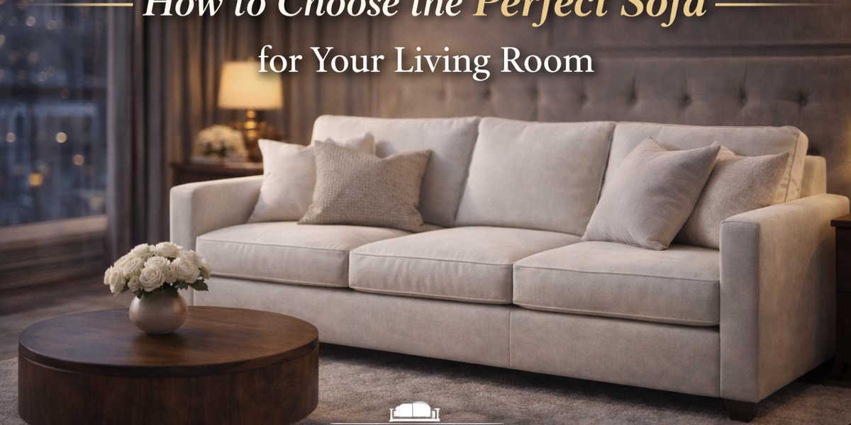 How to Choose the Perfect Sofa for Your Living Room