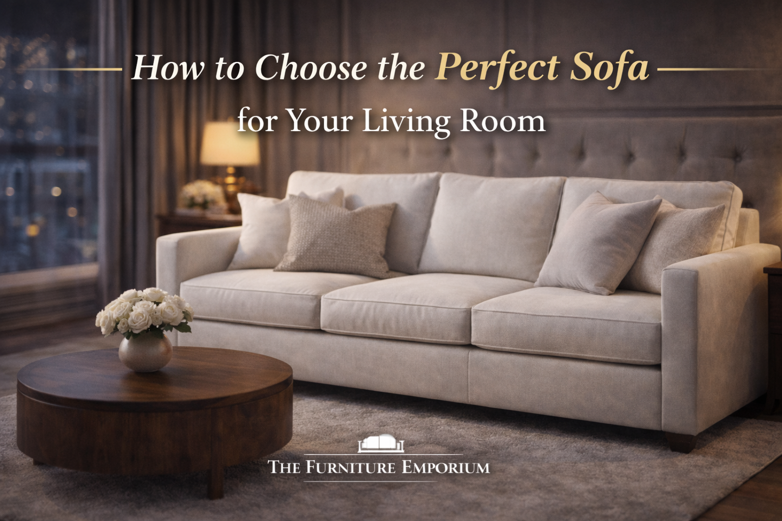 How to Choose the Perfect Sofa for Your Living Room