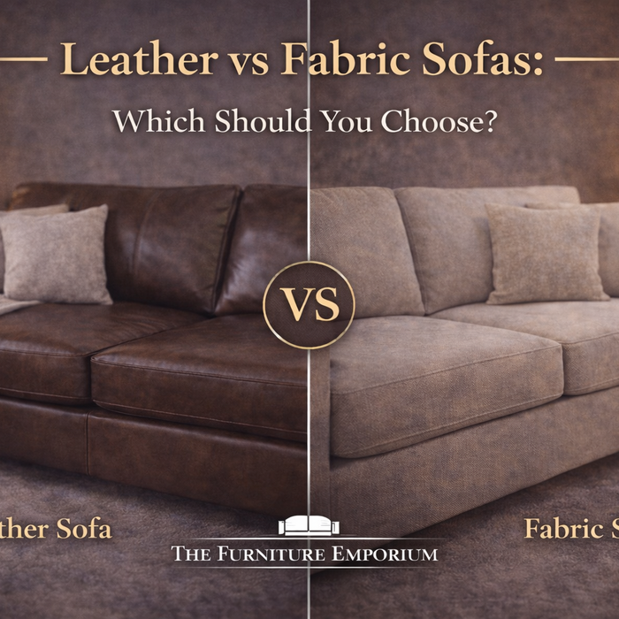 Leather vs Fabric Sofas: Which Should You Choose?