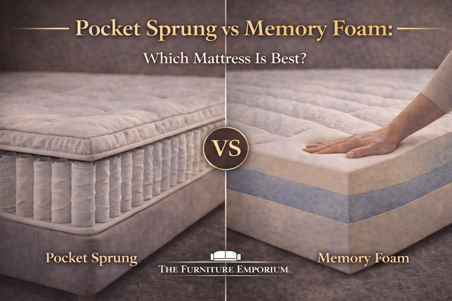 Pocket Sprung vs Memory Foam: Which Mattress Is Best?