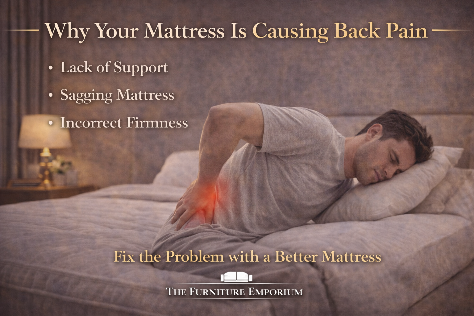 Why Your Mattress Is Causing Back Pain