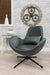 Swirl Swivel Chair - Green