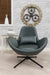 Swirl Swivel Chair - Green