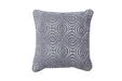 Poppy Footstool & Cushion Set - Grey