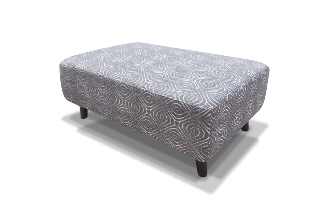 Poppy Swivel Chair / Footstool & Cushions - Grey