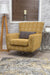 Poppy Swivel Chair / Footstool & Cushions - Ochre