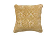 Poppy Swivel Chair / Footstool & Cushions - Ochre