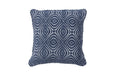 Poppy Swivel Chair / Footstool & Cushions - Navy