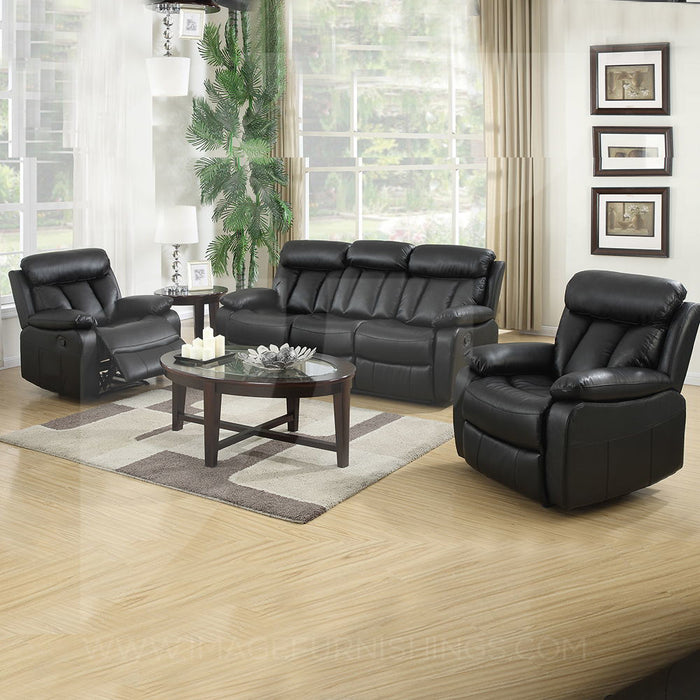 Merrion Black - 3 Seater