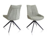 Arco Fixed Dining Chair - Green