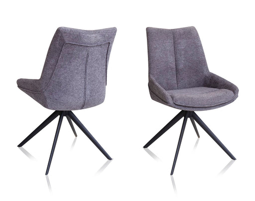 Arco Fixed Dining Chair - Grey