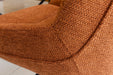 Arco Fixed Dining Chair - Pumpkin