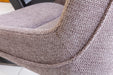 Arco Fixed Dining Chair - Taupe