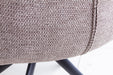 Arco Fixed Dining Chair - Taupe