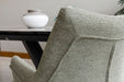 Arco Swivel Arm Chair - Green