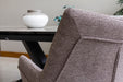 Arco Swivel Arm Chair - Taupe