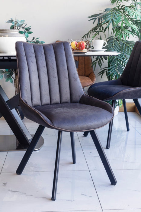 Monty Dining Chair - Grey
