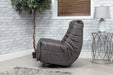 Capri Swivel Rocker Recliner - Dark Grey