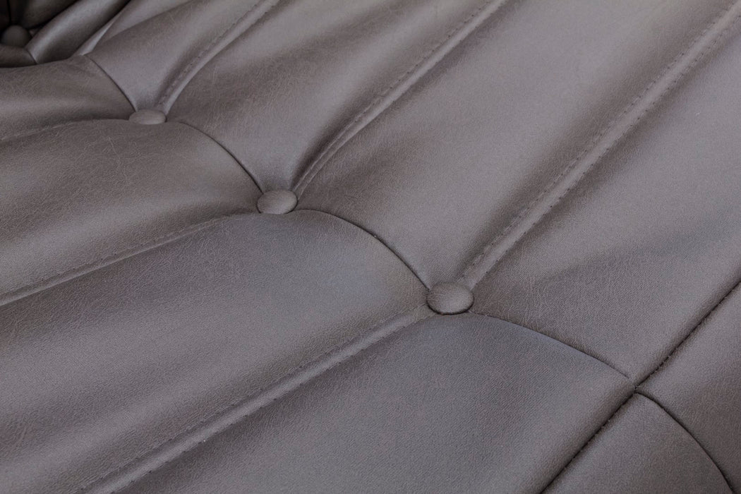 Capri Swivel Rocker Recliner - Dark Grey
