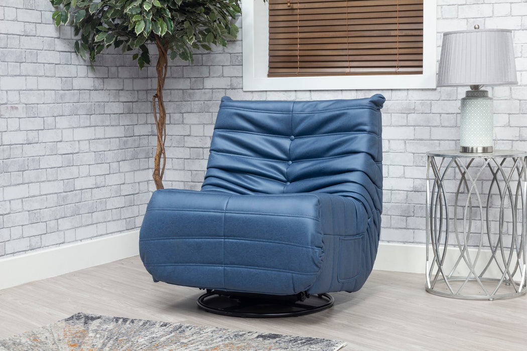 Capri Swivel Rocker Recliner - Marine