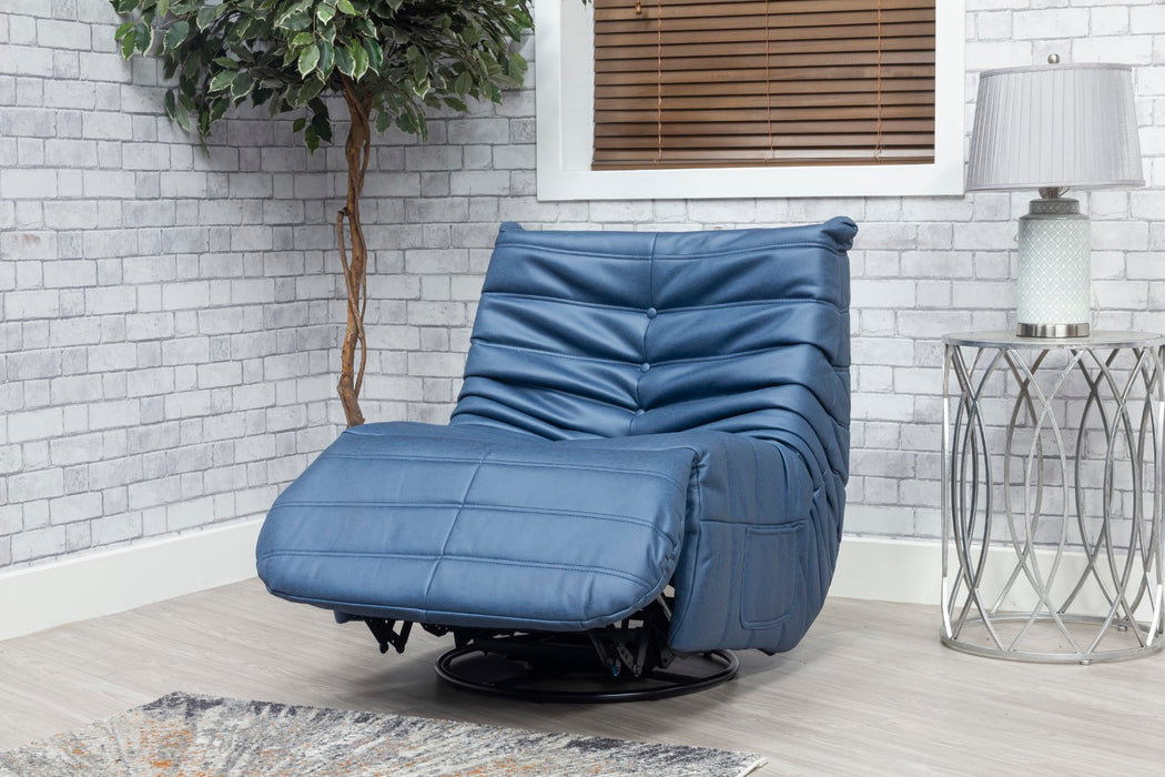 Capri Swivel Rocker Recliner - Marine