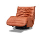 Capri Swivel Rocker Recliner - Pumpkin