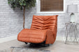 Capri Swivel Rocker Recliner - Pumpkin