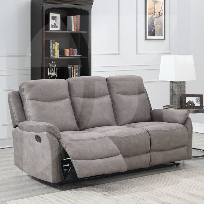 Evan - Grey - 3 Seater