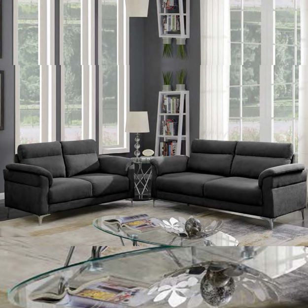 Roxy Dark Grey - 1 Seater