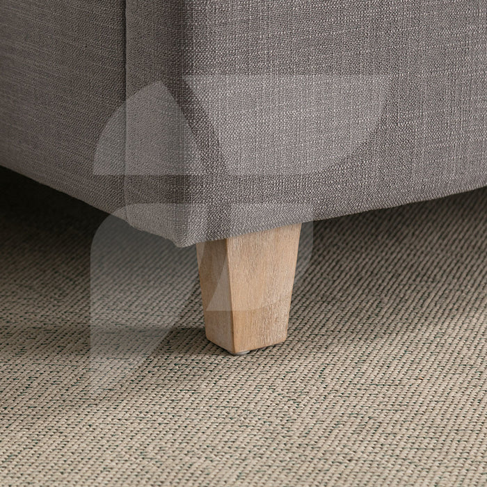 Chelsea 6ft Bed Dark Grey Linen