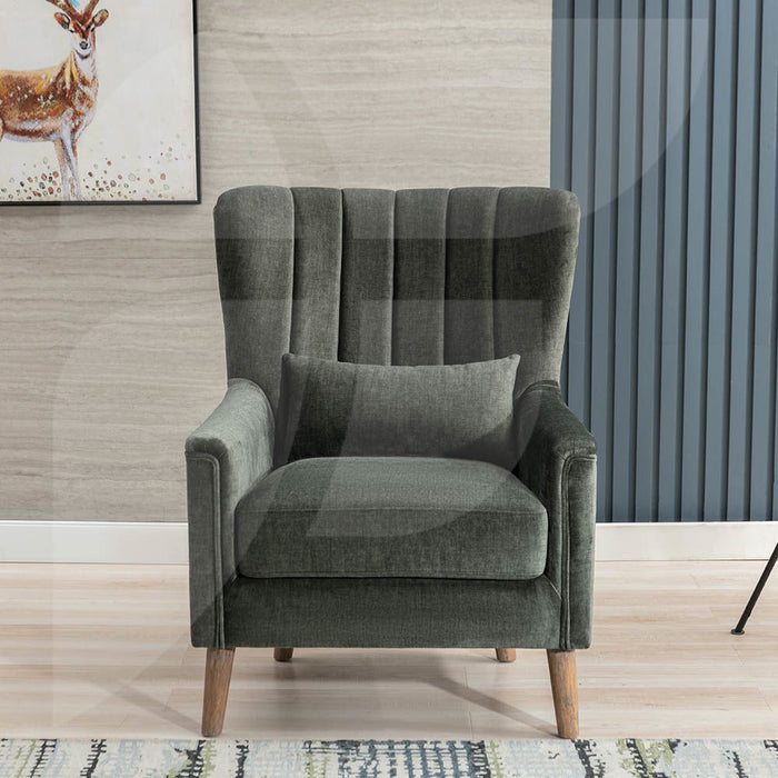 Charlotte Armchair Winter Moss