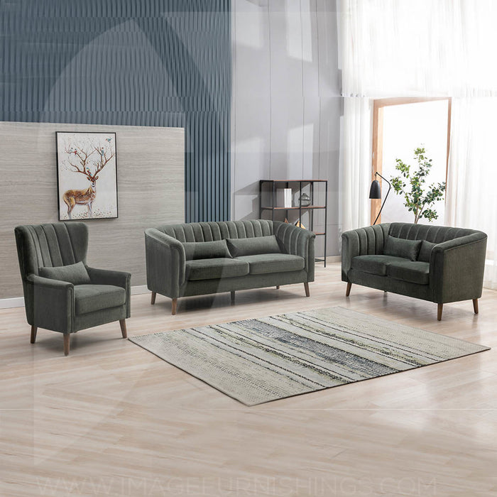 Charlotte Loveseat Winter Moss
