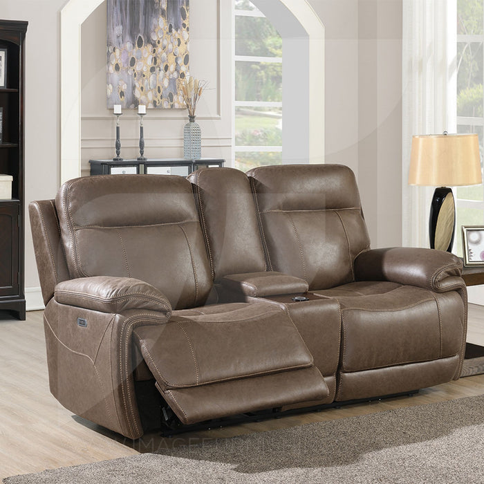 Glenwood 2P Loveseat w/console & wireless charger