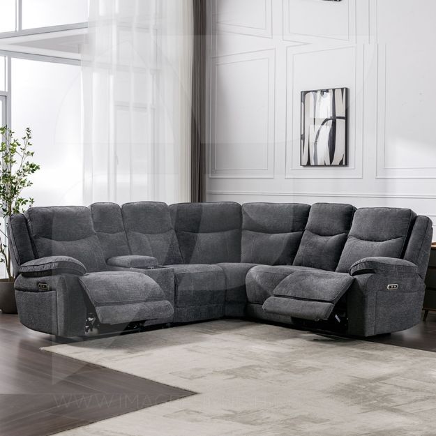 Herbert Dark Grey Electric CORNER