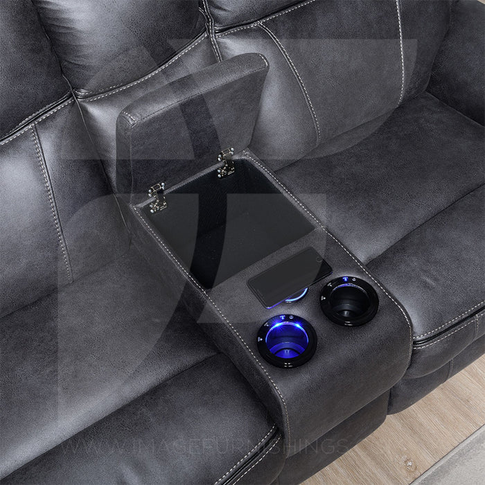 Phoenix 2R w/ 2 cooler cupholders, Wireless Charger, Speakers & Drawer