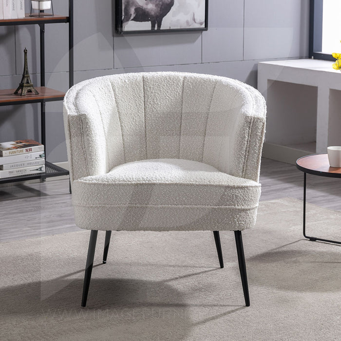 Wendy Tub Chair Cream Boucle