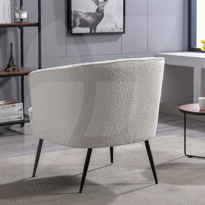 Wendy Tub Chair Cream Boucle
