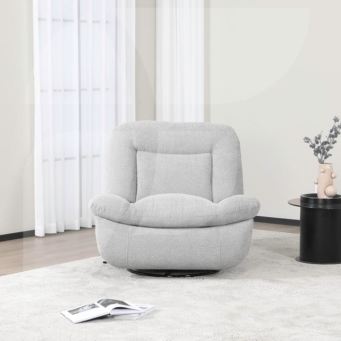 Ebba Reclining Chair Light Grey