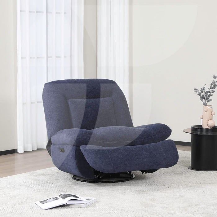 Ebba Reclining Chair Indigo