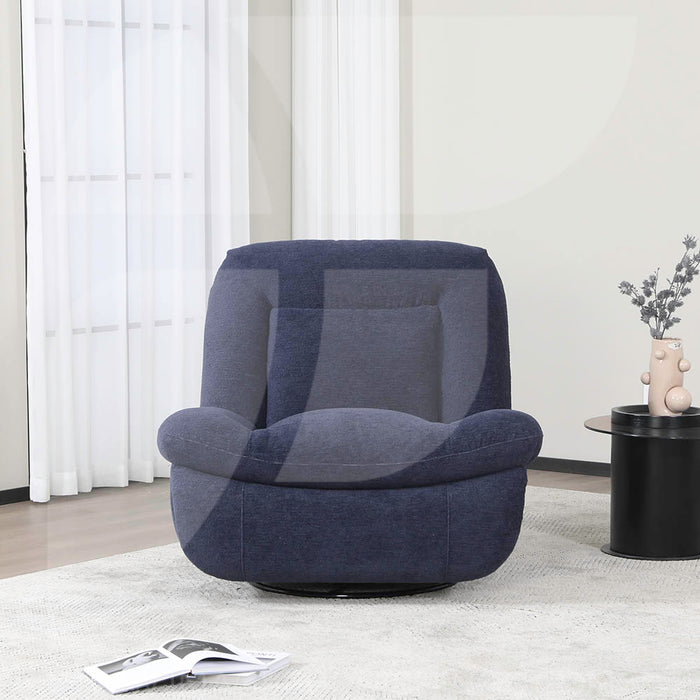 Ebba Reclining Chair Indigo