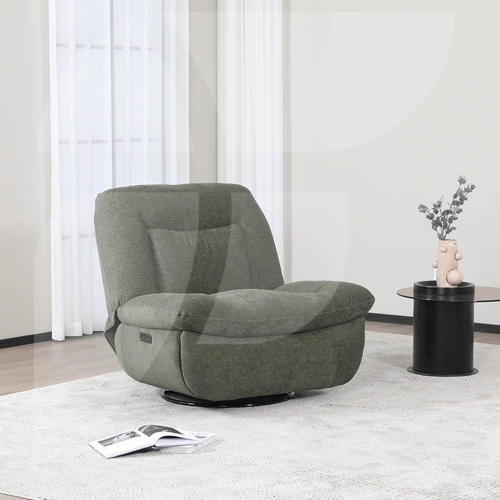 Ebba Reclining Chair Green