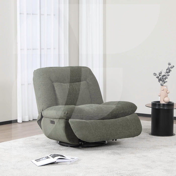 Ebba Reclining Chair Green