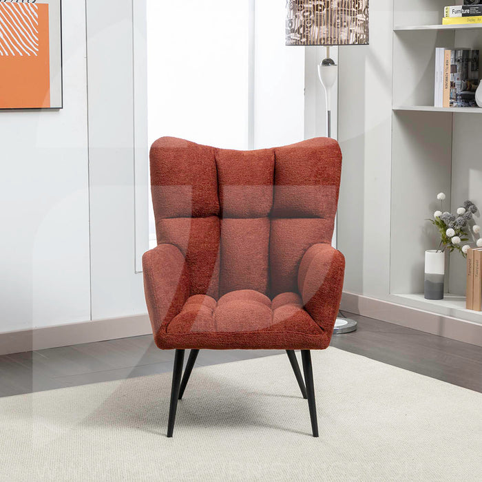Reese Accent Chair Rust
