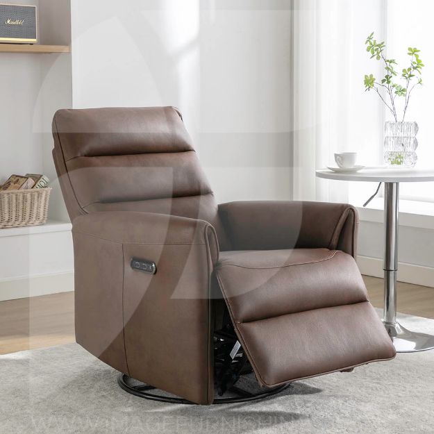 Waterville Swivel & Glide Chair Chestnut