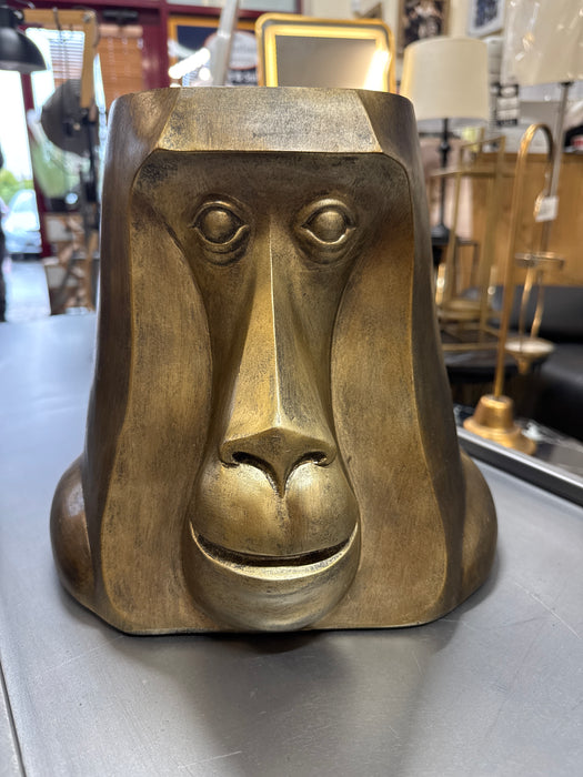 Monkey Head Vase