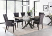 Valerius 1700/2200 Dining Table Grey