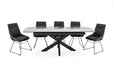 Valerius 1700/2200 Dining Table Grey