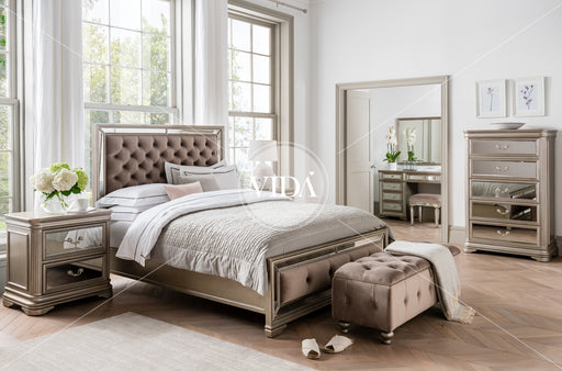 Jessica 5ft Bed Taupe