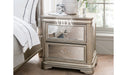Jessica Bedside Table Champagne